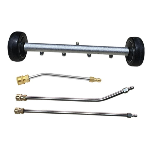 Moyitang Pressure Washer er Water Broom Chassis Cleaner Undercarriage Cleaner Black