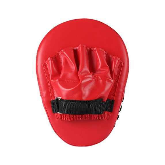 Moyitang Training Hand Pad Boxing Curved Focus Punching Boxing Punching Red