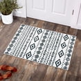 thumbnail image 1 of Moynesa 2'x3' Farmhouse Moroccan Throw Rugs,Washable Soft Boho 2x3ft Entry Rug Non Slip Low-Pile Kitchen Rug Rubber Backing Entrance Front Door Rug,Rustic Tribal Bath Entryway Area Rug, 1 of 7