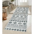 thumbnail image 1 of Moynesa 2'x6' Boho Moroccan Runner Rug,Washable Black White Kitchen Runner Rug Non Slip,Low-Pile Soft Bohemian Tribal Carpet Runners for Hallways Entryway Laundry Bedside Farmhouse, 1 of 7