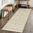thumbnail image 1 of Moynesa 2'x6' Boho Moroccan Runner Rug,Washable Khaki Kitchen Runner Rug Non Slip,Low-Pile Soft Bohemian Tribal Carpet Runners for Hallways Entryway Laundry Bedside Farmhouse, 1 of 7