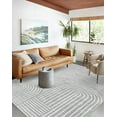 thumbnail image 1 of Moynesa 5'x7' Abstract Area Rugs for Living Room, Ultra-Thin Soft Washable Rug Non-Slip Modern Bedroom Rug Indoor Large Throw Carpet for Dining Room Office Dorm Playroom, Gray, 1 of 9