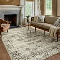 thumbnail image 1 of Moynesa Washable Area Rugs,6x9 Rugs for Bedroom Soft Rugs for Bedroom Aesthetic Boys,Retro Distressed Non Slip Throw Rug Carpet Dining Room Rugs for Under Table, 1 of 11