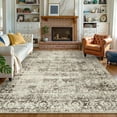 thumbnail image 1 of Moynesa Washable Area Rugs,8x10 Rugs for Bedroom Soft Rugs for Bedroom Aesthetic Boys,Retro Distressed Non Slip Throw Rug Carpet Dining Room Rugs for Under Table, 1 of 11