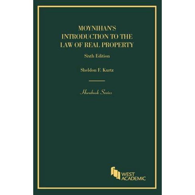 PreOwned Moynihan's Introduction to the Law of Real Property