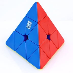 Moyu RS3M 2020 3x3 Magnetic Speed Cube, Stickerless Budget Magnetic 3x3x3 Cube, MoYu RS Magnetic Pyraminx