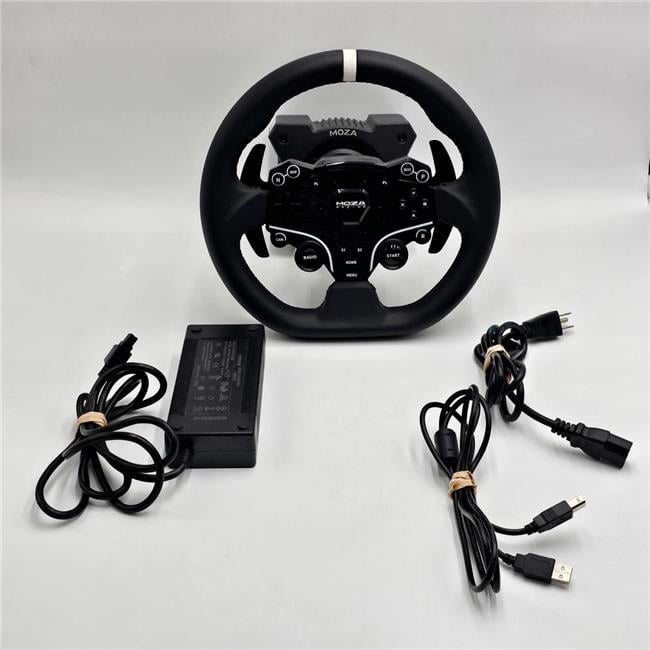 MOZA R5 Racing Simulator Bundle with 5.5 Nm Direct Drive, 11-inch 