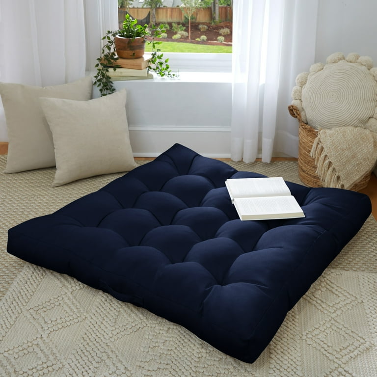 Large navy cheap cushions