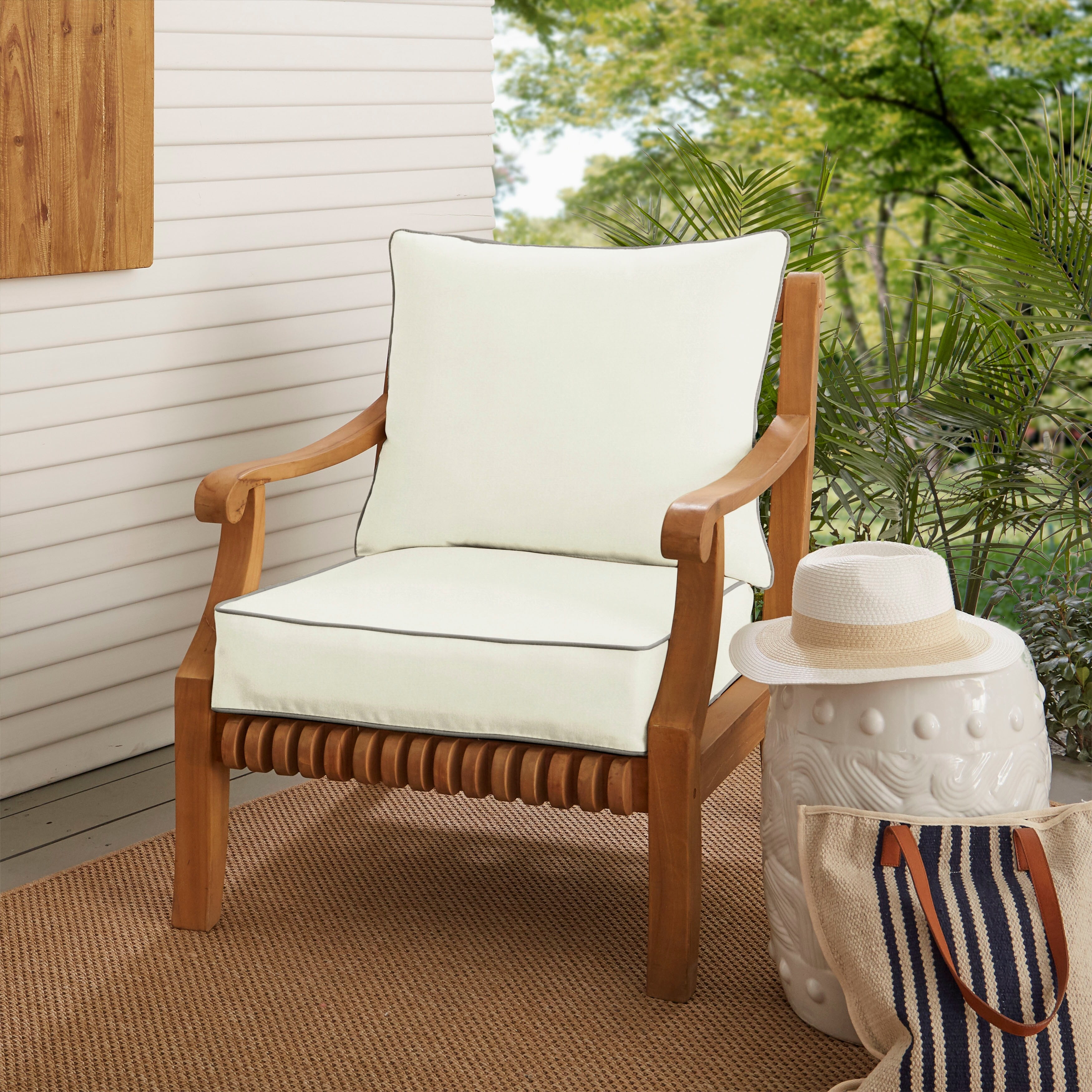 Mozaic Company Sunbrella Indoor/Outdoor Pillow and Cushion Set - 25