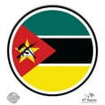 thumbnail image 1 of Mozambique Flag - 5" Vinyl Sticker - For Car Laptop I-Pad - Waterproof Decal, 1 of 1
