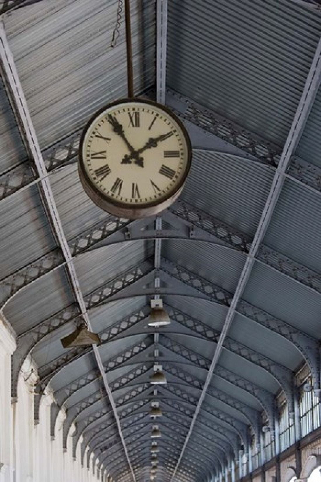 Mozambique Maputo Colonial era CFM Train Station Canvas Art - Paul Souders DanitaDelimont (23 x 35)