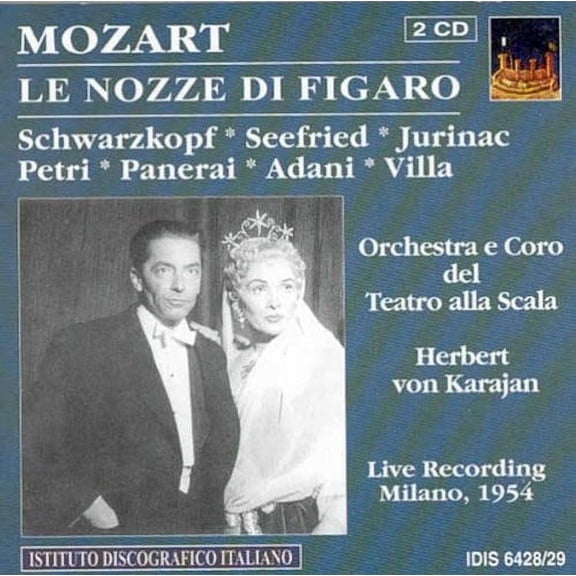 Mozart / Adani / Calabrese / Jurinac - Marriage of Figa - Music & Performance - CD