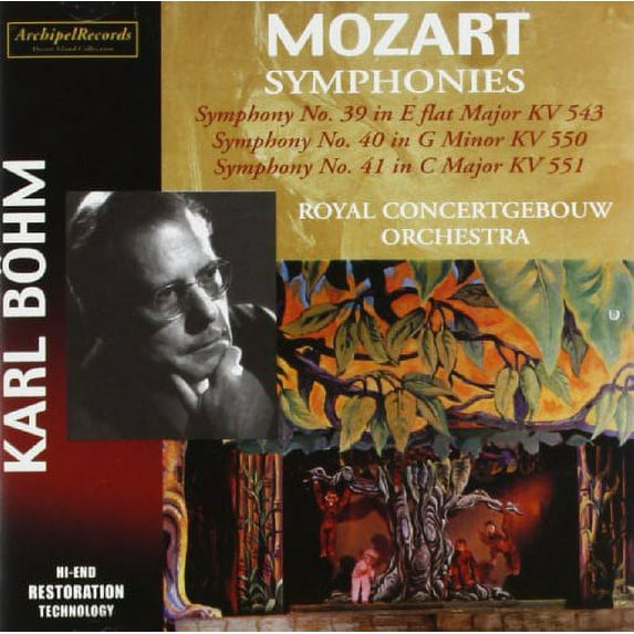 Mozart / Bohm - Sinfonien 39 40 & 41 - Music & Performance - CD