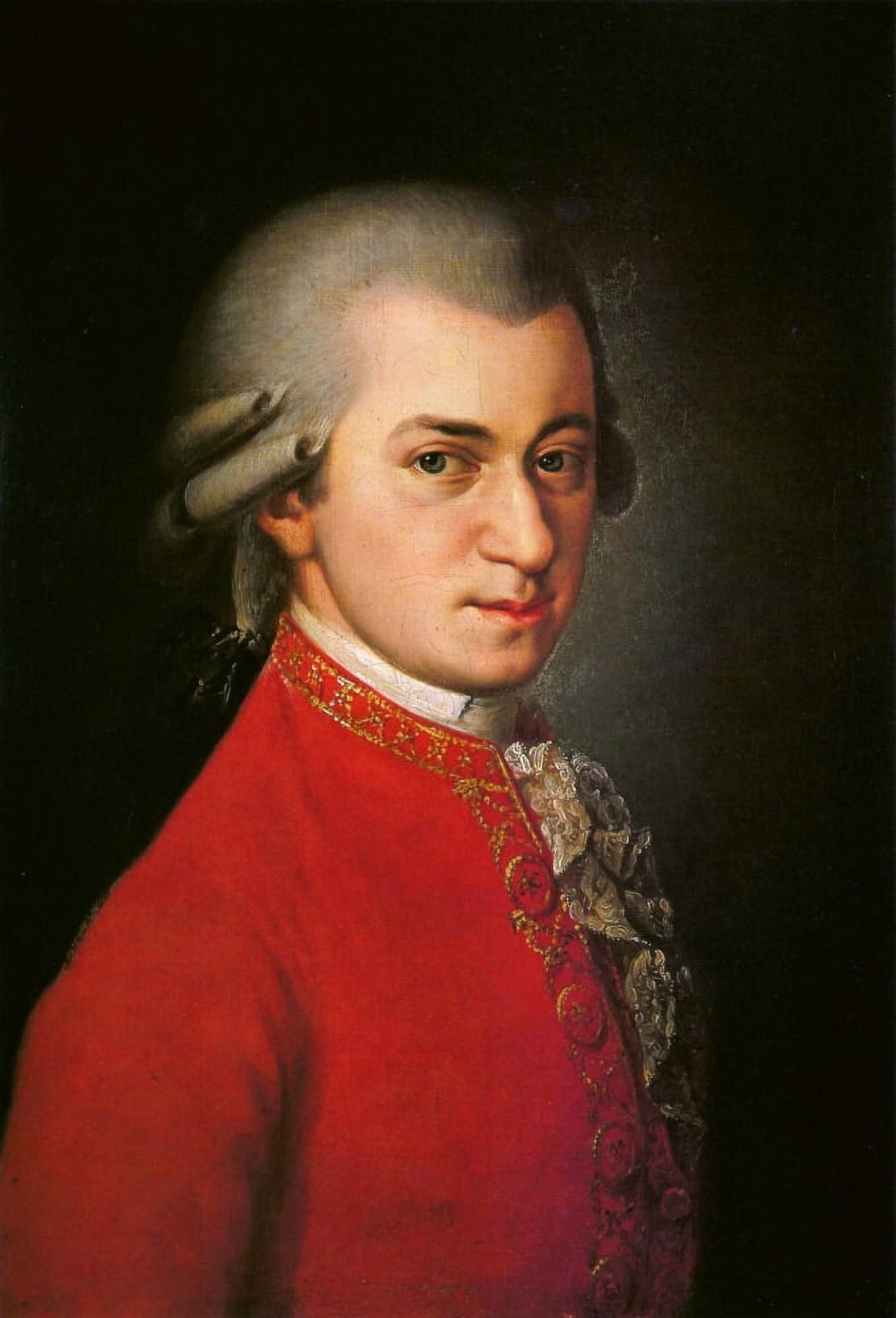 Mozart Canvas Art - Barbara Krafft (24 x 36)