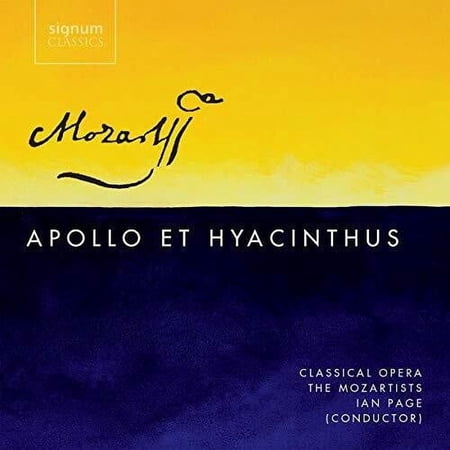 Mozart / Classical Opera / Page - Apollo Et Hyacinthus - Music & Performance - CD