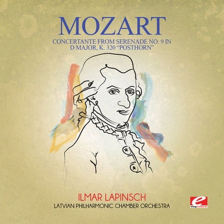 Mozart - Concertante from Serenade No. 9 in D Major K. 320 - Music & Performance - CD