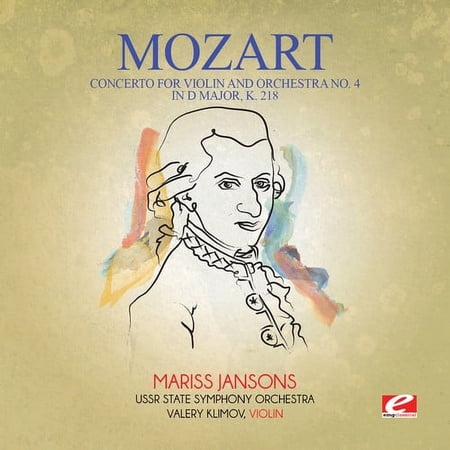 Mozart - Concerto for Violin & Orchestra No. 4 in D Major K - Classical - CD