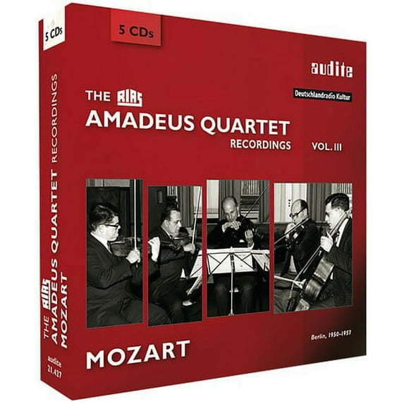 Mozart / Geuser / Rias Amadeus QRT - Rias Amadeus QRT Recordings Iii-Mozart STR QRTS - Music & Performance - CD