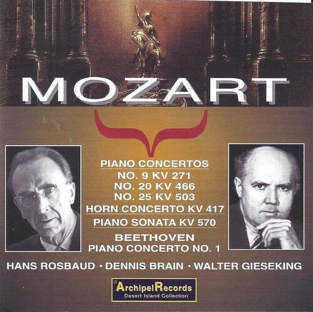 Mozart / Gieseking - Klavierkonzerte 9 20 25 - Music & Performance - CD