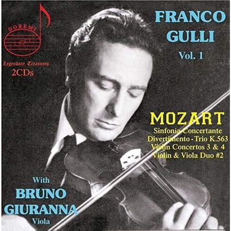 Mozart / Gulli / Galliera - Franco Gulli 1 - Music & Performance - CD