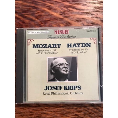 Mozart - Haydn - Symphonies no. 35 & 104 (Music CD)