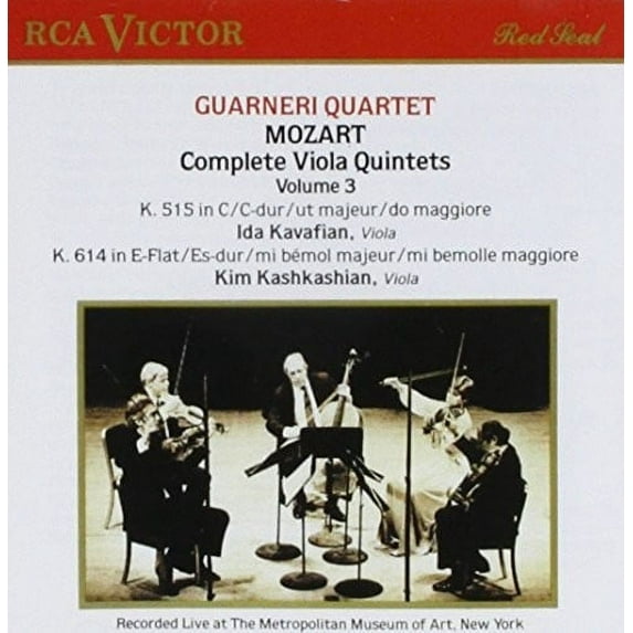 Mozart / Kavafian / Guarneri String Quartet - Complete String Quintet - Music & Performance - CD