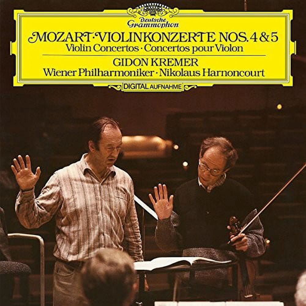 Mozart / Kremer / Wiener Philharmoniker / Harnocou - Violin Concertos No 4 & 5 - Classical - Vinyl