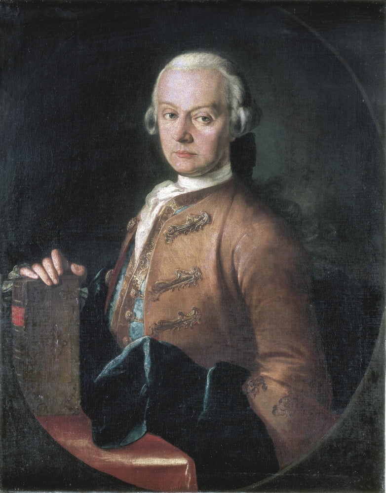 Mozart Leopold (1719-1787) Canvas Art - (24 x 36)