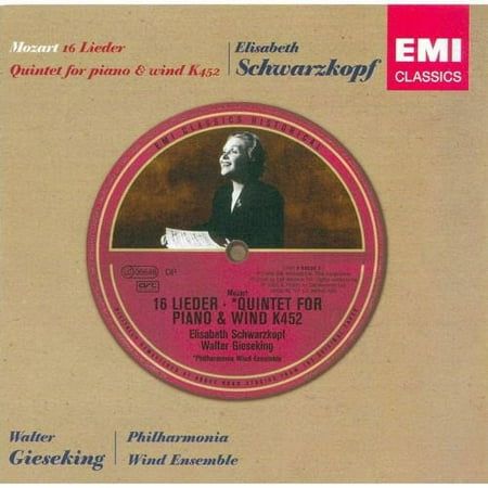 Mozart: Lieder/Quintet K.452 (Remaster)