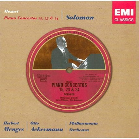 Mozart: Piano Concertos 15, 23 & 24 (Remaster)