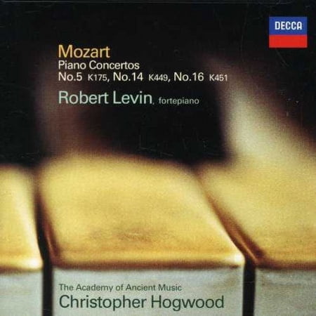 Mozart: Piano Concertos K.175/382, K.451 & K.449