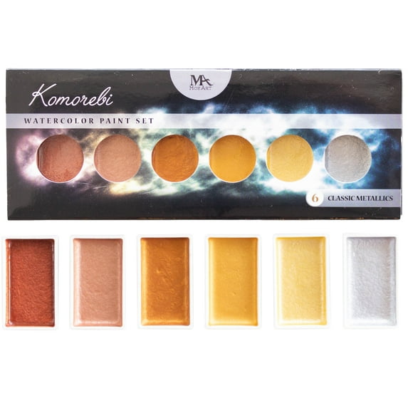 Mozart Premium Japanese Watercolor Paint Set – 40 Rich Water Colors