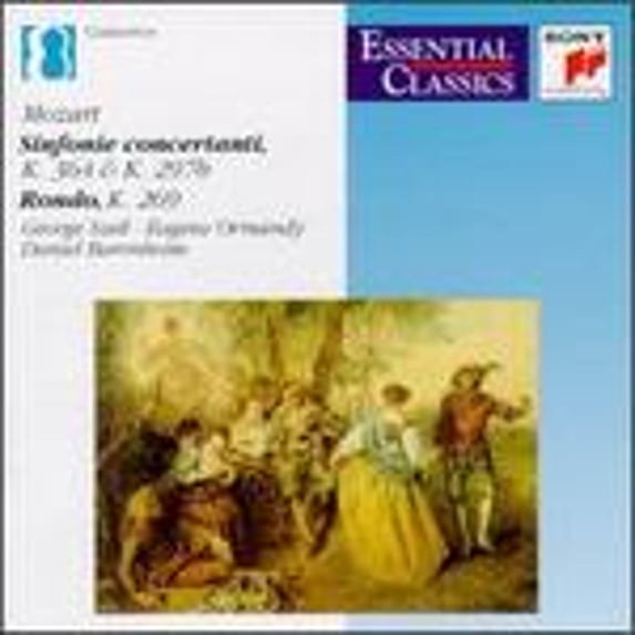 Pre-Owned Mozart: Sinfonie concertanti, K364 & K297b; Rondo, K269 (CD 0074646717721) by Abraham Skernick (viola), Anthony Gigliotti (clarinet), Bernard Garfield (bassoon);...