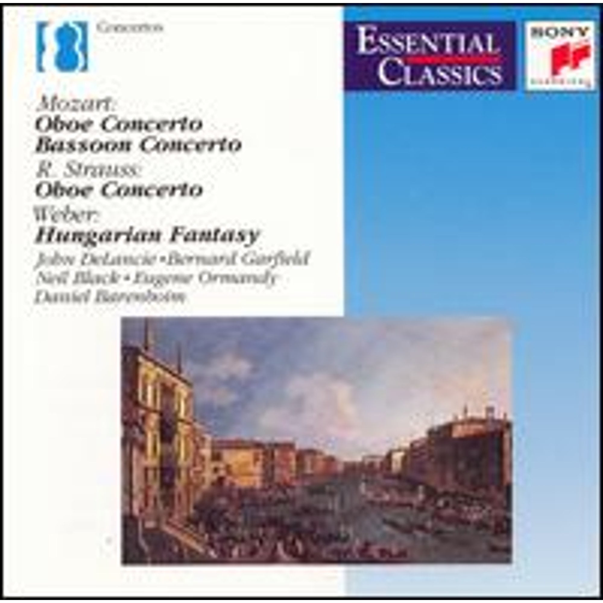 Pre-Owned Mozart, Strauss, Weber: Wind Concertos (CD 0074646265222) by Bernard Garfield (bassoon), English Chamber Orchestra (chamber ensemble), John de Lancie (oboe), Neil Black (oboe);...