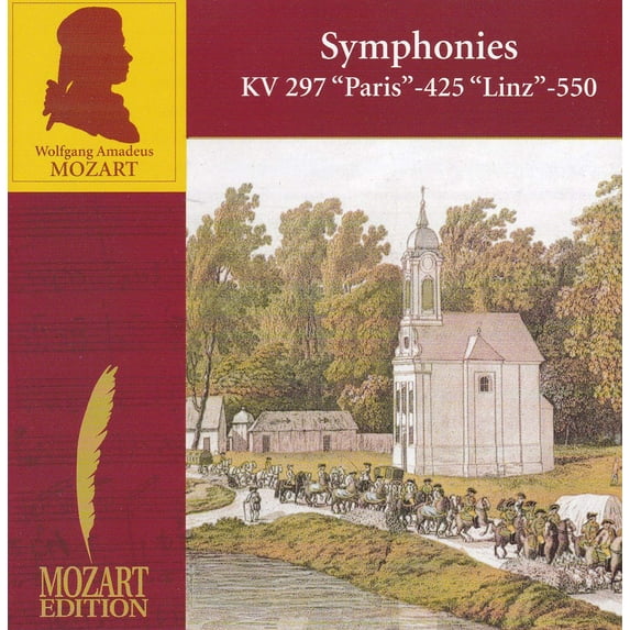 Mozart Symphonies KV 297 Paris , 425, Linz 550 (Audiobook)