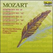 Mozart Symphony No. 10; Symphony No. 42; Symphony No. 12; Symphony No. 46; Symphony No. 13 CD by Prague Chamber Orchestra, Charles Mackerras conductor