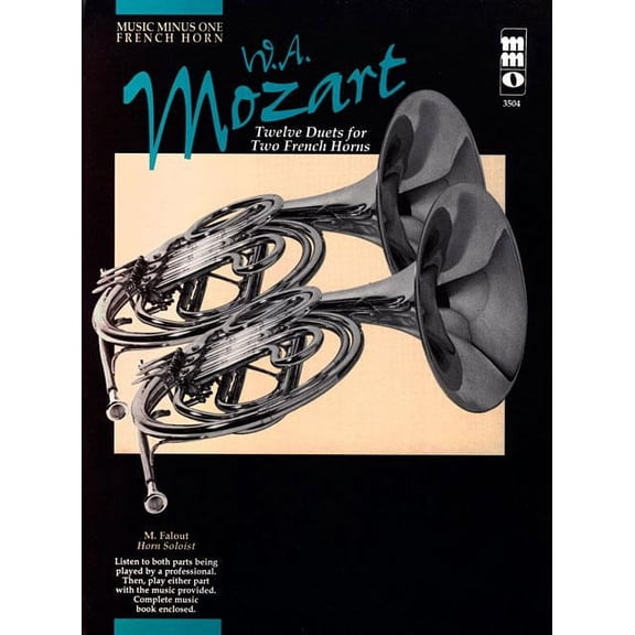 Music Minus One (Numbered): Mozart Twelve Duets, French Horn (Other)