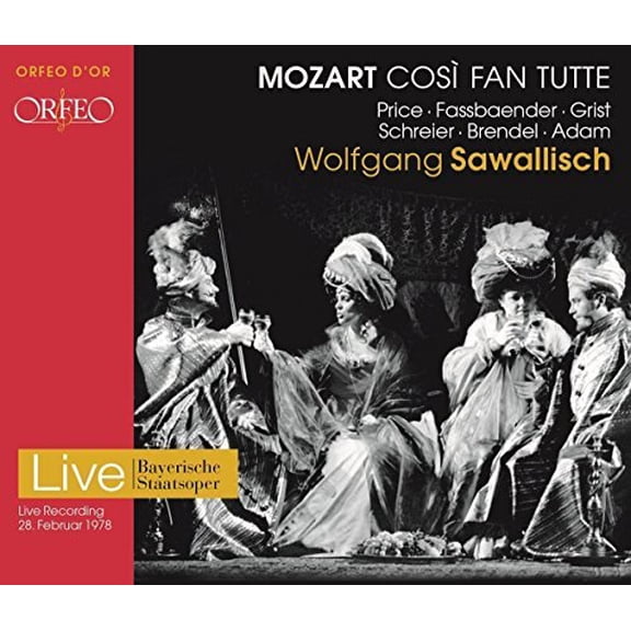 Mozart,W. A. - Cosi Fan Tutte - Music & Performance - CD