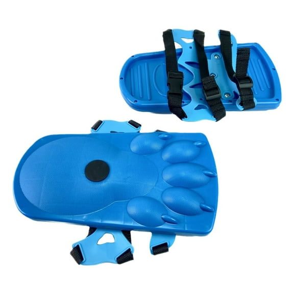 Mozhitti 11 Inch Toddler Prints Snowshoes Foot Print Winter Snowshoes Snowshoes Kids' For Child Youth Boys And Girls Outdoor Activity