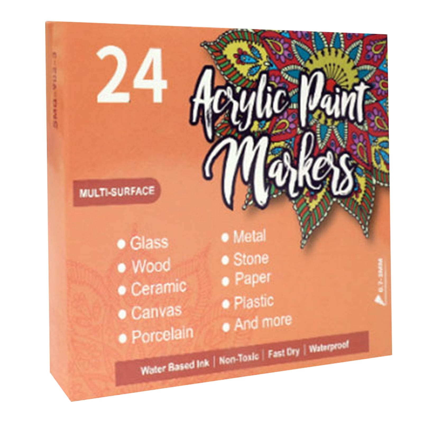 Mozhitti 12 Colors Pens Set 2026 Pens For Painting Nails Markers Doodle ...