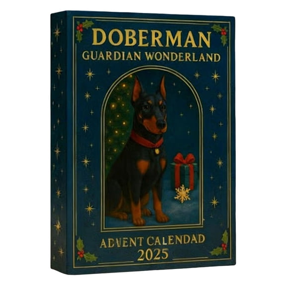 Mozhitti 2025 Advent Calendar 24pcs With Display Box 2D Art Countdown Holiday Toy