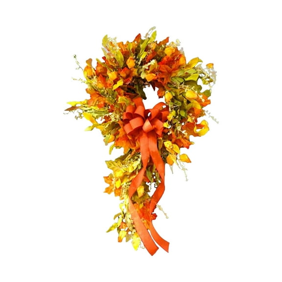 Mozhitti 23 Inch Fall Wreath Fall Door Wreaths Wreath Fall Wreaths Farmhouse Wreaths Thanksgiving Decor For Front Door