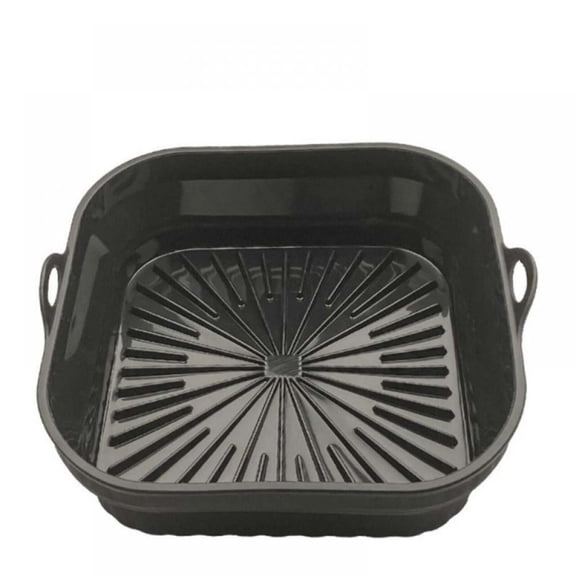 Mozhitti Air Fryer Silicone Pot Reusable Fit 2 3 Air Fryer Oven Accessories Parchment Liner Replacement