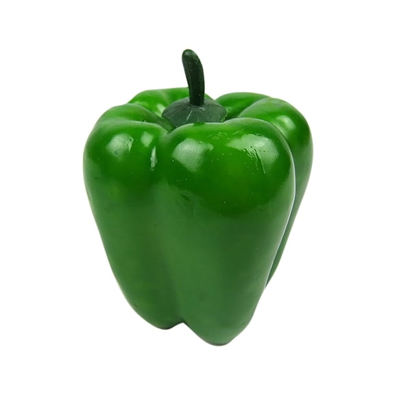 Mozhitti Artificial Bell Peppers Veggie Colorful Bell Peppers for Decoration, Decorative Vegetables, Red Green Yellow Bell Peppers