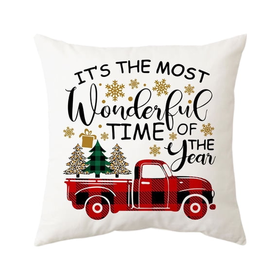 Mozhitti Christmas Pillow Covers Set Of 2 Christmas Tree Decorative Grey Throw Pillows Winter Christmas Decor For Home Couch TH 50D20