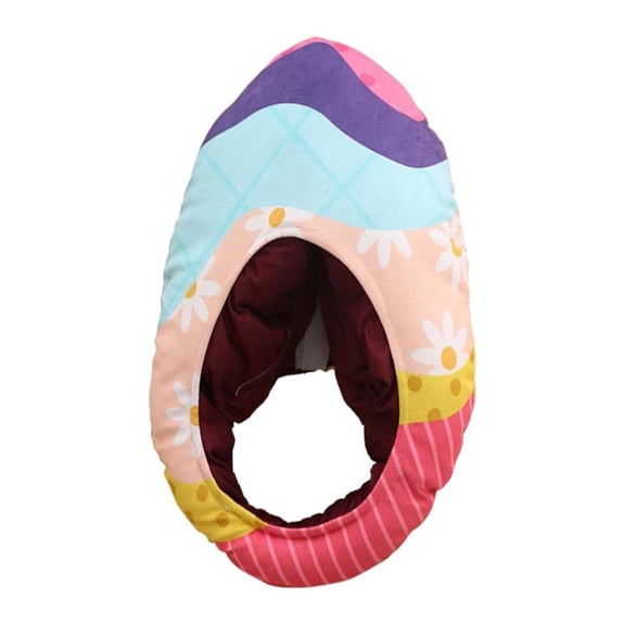 Mozhitti Colorful Easter Hat Easter Eggs Shaped Hat For Party Cosplay Cute Easter Head Cover For Kids Great Gifts Easter Decorations