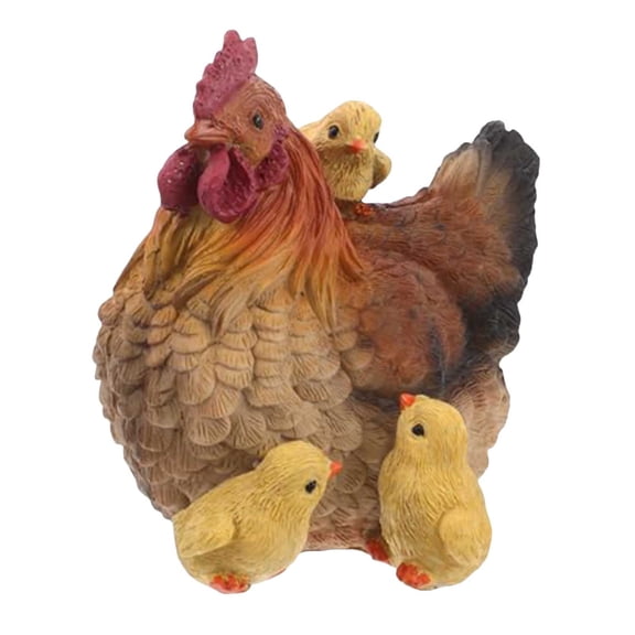 Mozhitti Courtyard Decorations Chick Crafts Handmade Ornaments Home Living Room Desktop Bookshelf Decorations