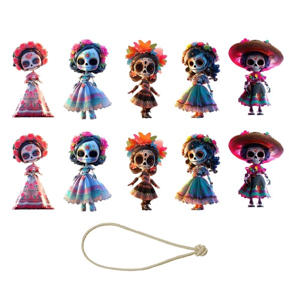 Mozhitti Eerie And Enigmatic Halloween Gothic Punk Charms Must Have Decorative