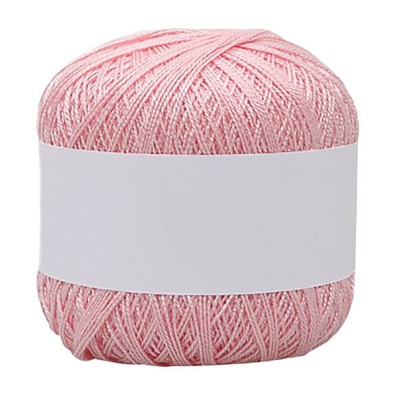 Mozhitti Lace Woven Crochet Thread Mercerized Cotton Thread Pastel Color Embroidery Tablecloth DIY Craft Lace Yarn