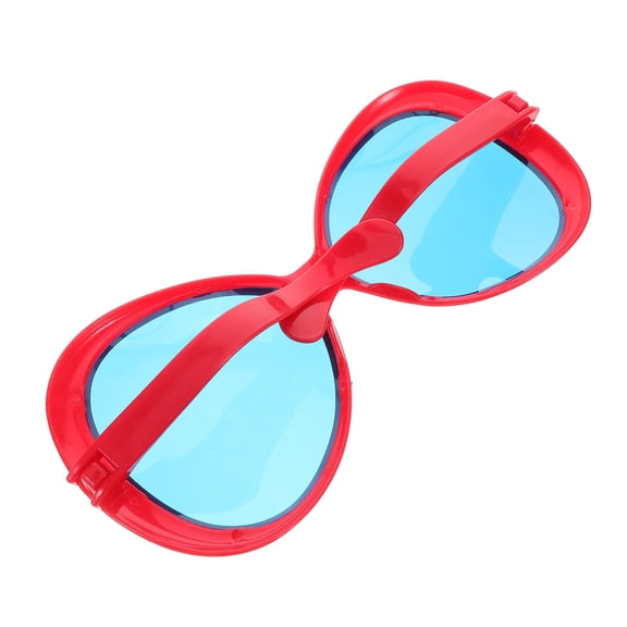 Mozhitti Oversized Sunglasses Lightweight 10 Inch Novelty Party Glasses For Graduation And Luau